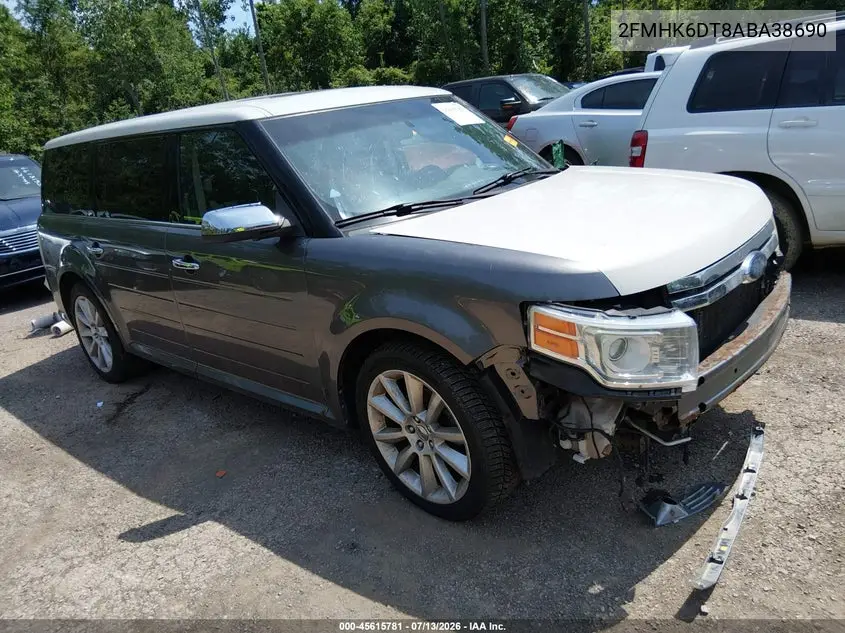 2010 Ford Flex Limited VIN: 2FMHK6DT8ABA38690 Lot: 45615781