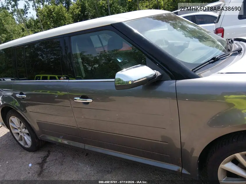 2010 Ford Flex Limited VIN: 2FMHK6DT8ABA38690 Lot: 45615781