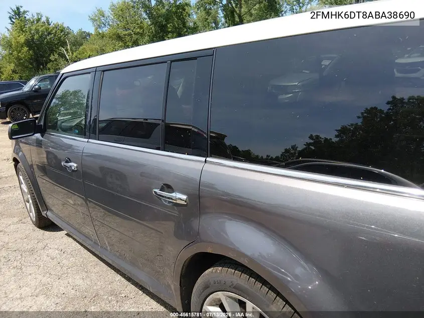 2010 Ford Flex Limited VIN: 2FMHK6DT8ABA38690 Lot: 45615781