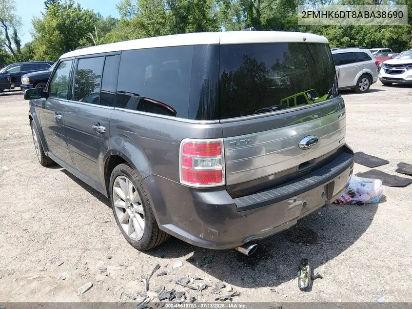 2010 Ford Flex Limited VIN: 2FMHK6DT8ABA38690 Lot: 45615781