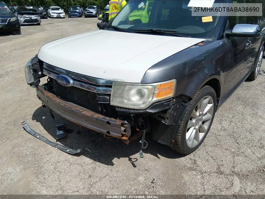 2010 Ford Flex Limited VIN: 2FMHK6DT8ABA38690 Lot: 45615781