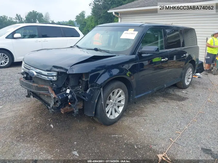 2010 Ford Flex Sel VIN: 2FMHK6CC3ABA74062 Lot: 45643001
