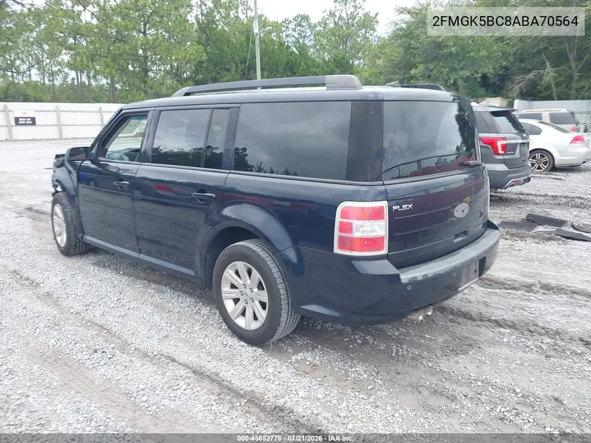 2010 Ford Flex Se VIN: 2FMGK5BC8ABA70564 Lot: 45652776