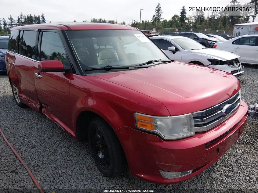 2010 Ford Flex Sel VIN: 2FMHK6CC4ABB29361 Lot: 45673217