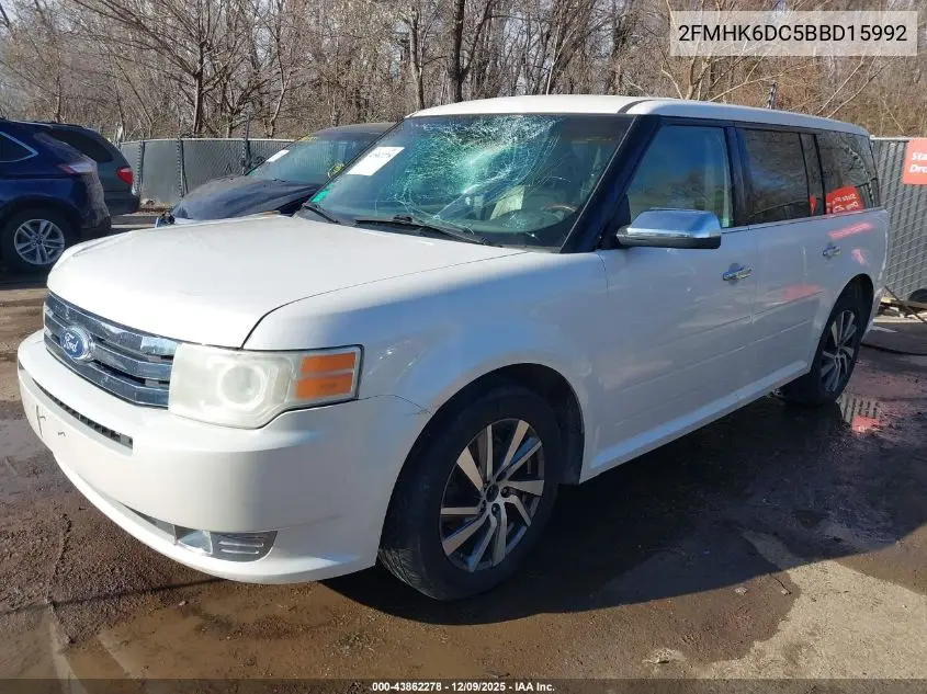 2FMHK6DC5BBD15992 2011 Ford Flex Limited