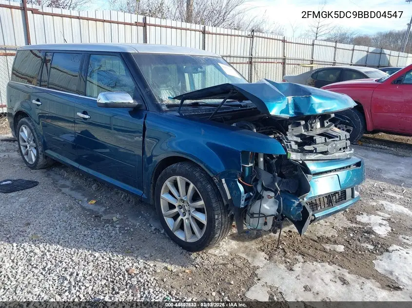 2FMGK5DC9BBD04547 2011 Ford Flex Limited
