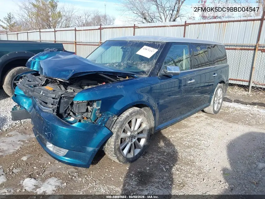 2FMGK5DC9BBD04547 2011 Ford Flex Limited