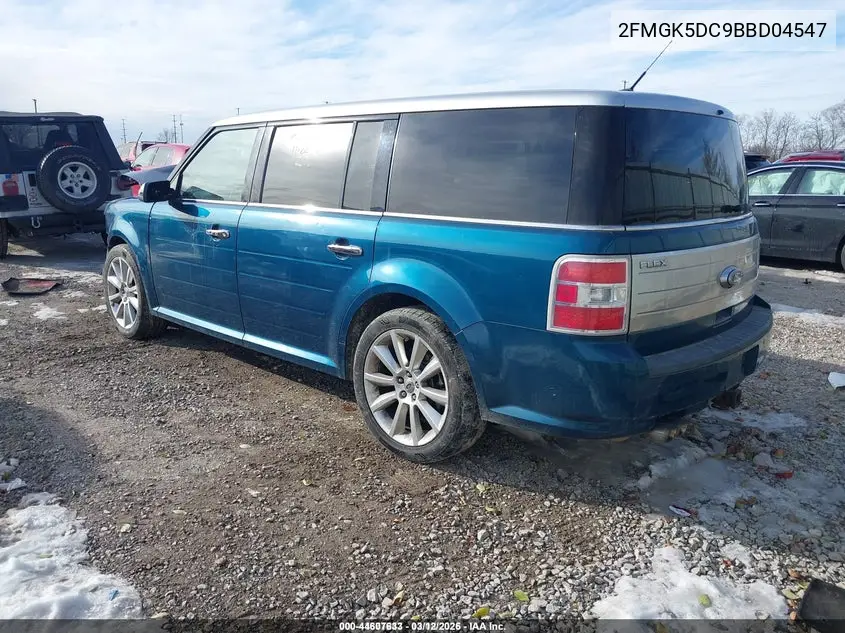 2FMGK5DC9BBD04547 2011 Ford Flex Limited
