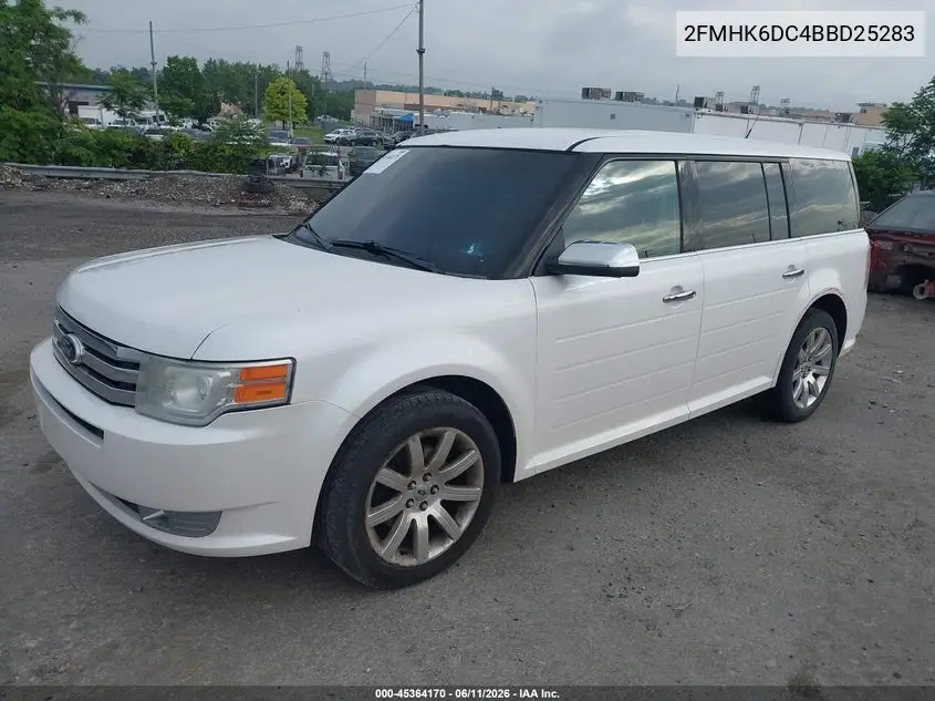 2011 Ford Flex Limited VIN: 2FMHK6DC4BBD25283 Lot: 45364170