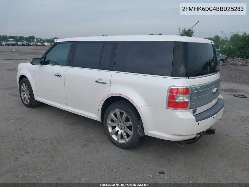 2011 Ford Flex Limited VIN: 2FMHK6DC4BBD25283 Lot: 45364170