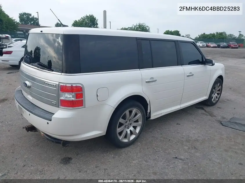 2011 Ford Flex Limited VIN: 2FMHK6DC4BBD25283 Lot: 45364170