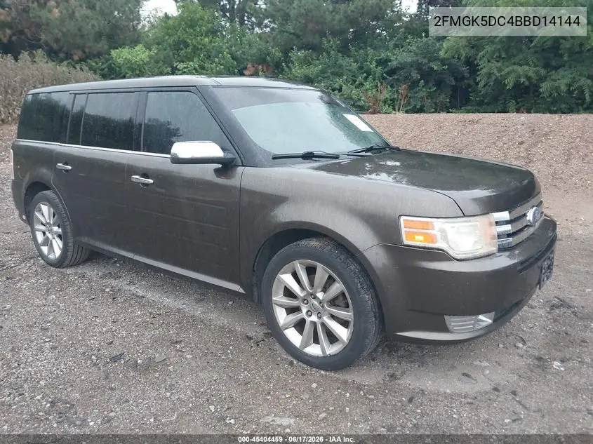 2011 Ford Flex Limited VIN: 2FMGK5DC4BBD14144 Lot: 45404459