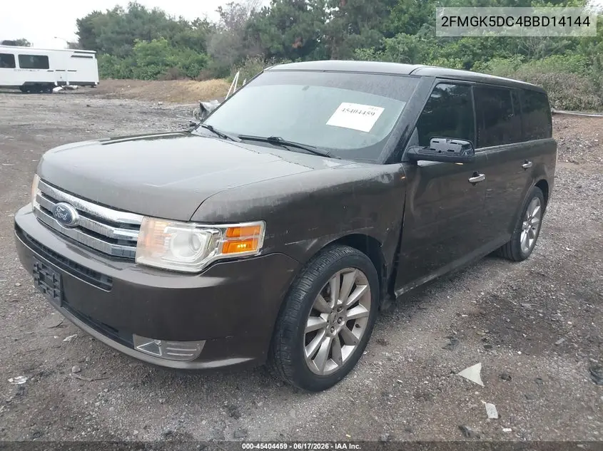 2011 Ford Flex Limited VIN: 2FMGK5DC4BBD14144 Lot: 45404459