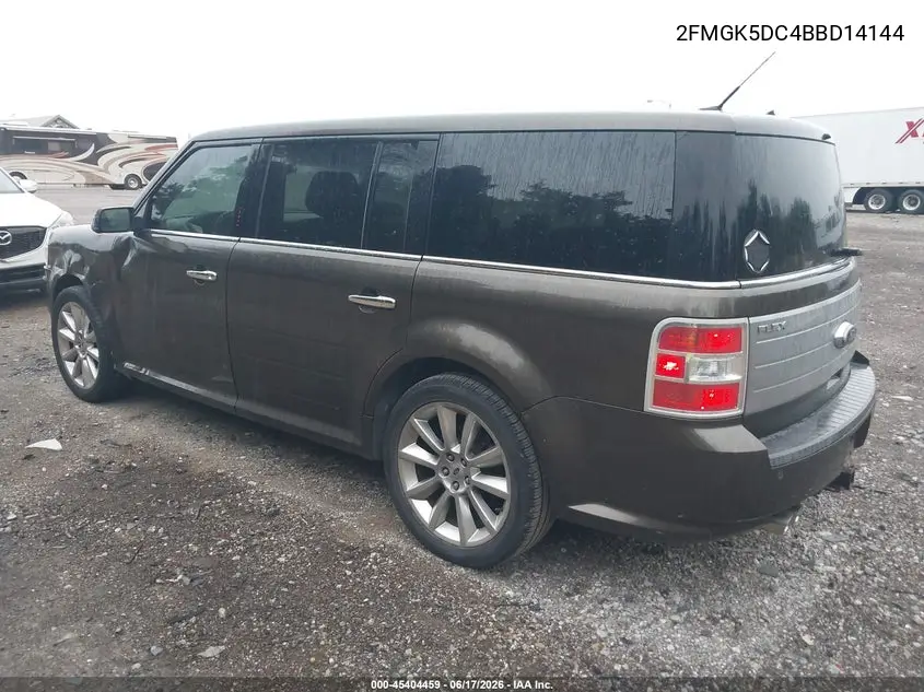 2011 Ford Flex Limited VIN: 2FMGK5DC4BBD14144 Lot: 45404459