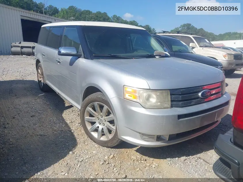 2011 Ford Flex Limited VIN: 2FMGK5DC0BBD10396 Lot: 45502709