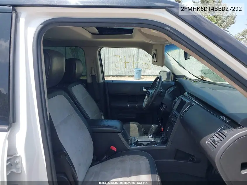 2011 Ford Flex Titanium VIN: 2FMHK6DT4BBD27292 Lot: 45506445
