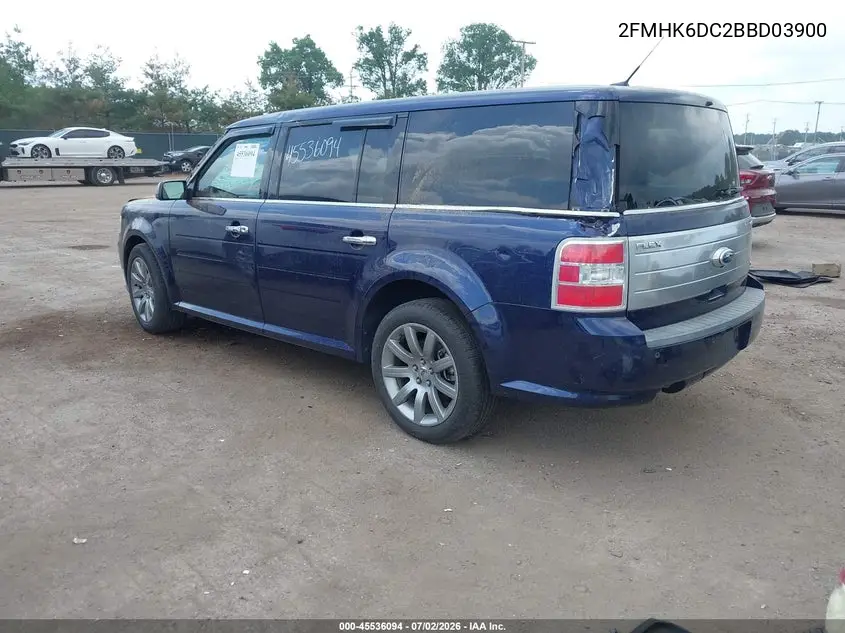2011 Ford Flex Limited/Titanium VIN: 2FMHK6DC2BBD03900 Lot: 45536094