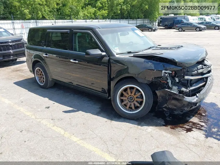 2011 Ford Flex Sel VIN: 2FMGK5CC2BBD09977 Lot: 45564690