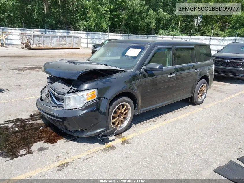 2011 Ford Flex Sel VIN: 2FMGK5CC2BBD09977 Lot: 45564690