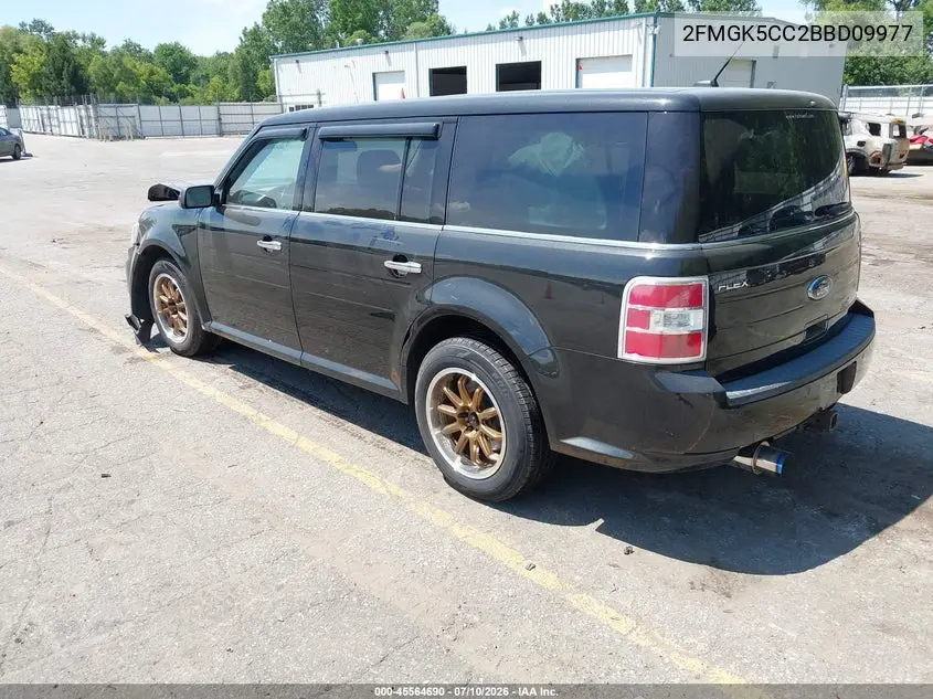 2011 Ford Flex Sel VIN: 2FMGK5CC2BBD09977 Lot: 45564690