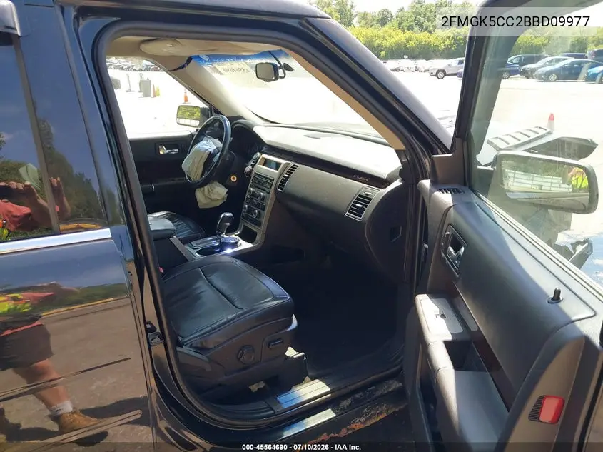 2011 Ford Flex Sel VIN: 2FMGK5CC2BBD09977 Lot: 45564690