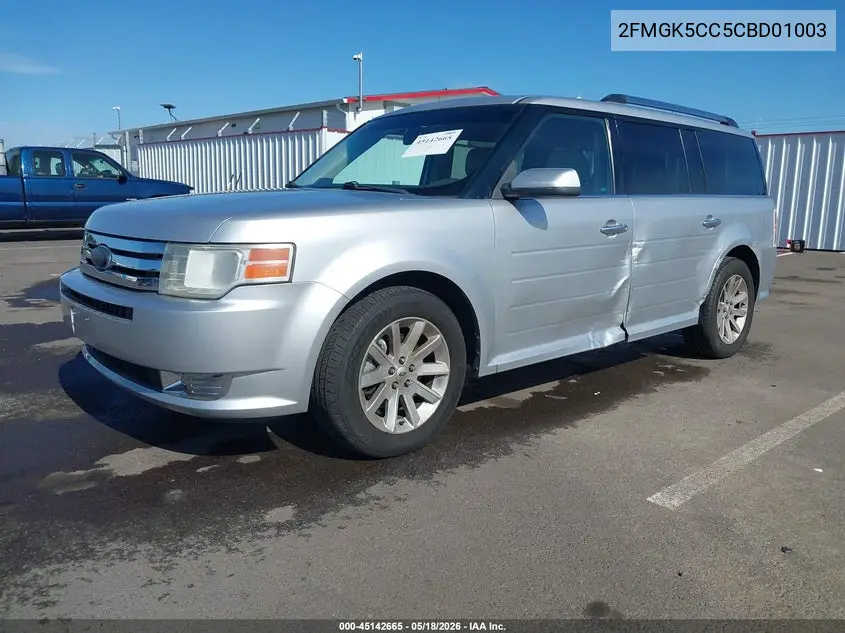 2FMGK5CC5CBD01003 2012 Ford Flex Sel