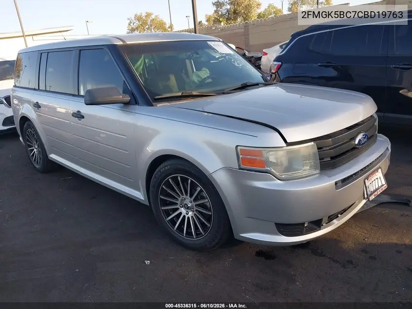 2012 Ford Flex Se VIN: 2FMGK5BC7CBD19763 Lot: 45336315