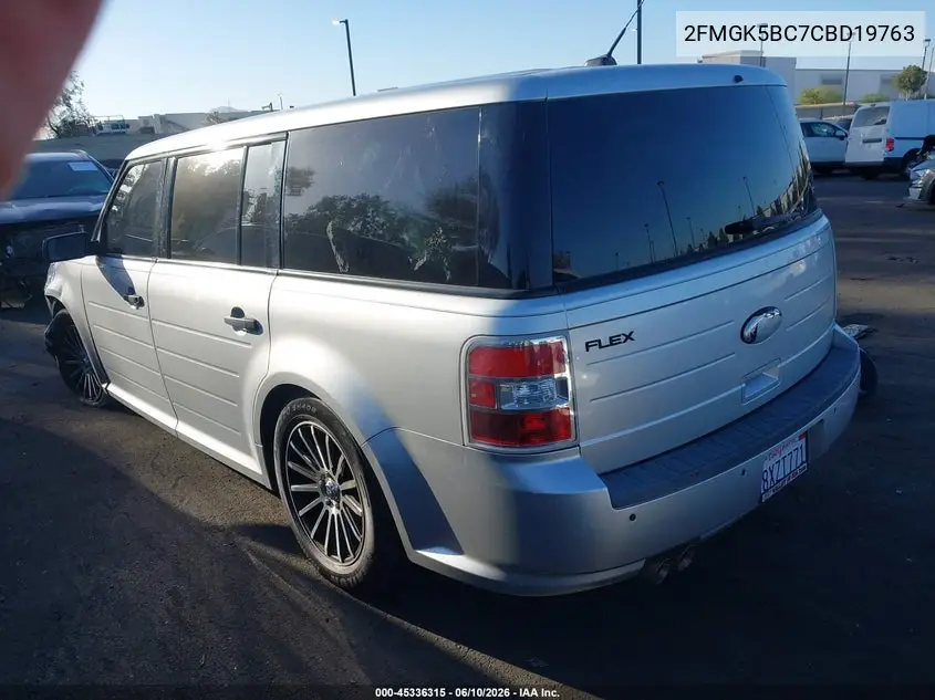 2012 Ford Flex Se VIN: 2FMGK5BC7CBD19763 Lot: 45336315