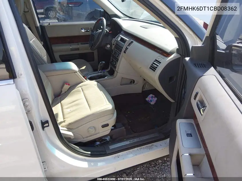 2012 Ford Flex Limited VIN: 2FMHK6DT1CBD08362 Lot: 45532490
