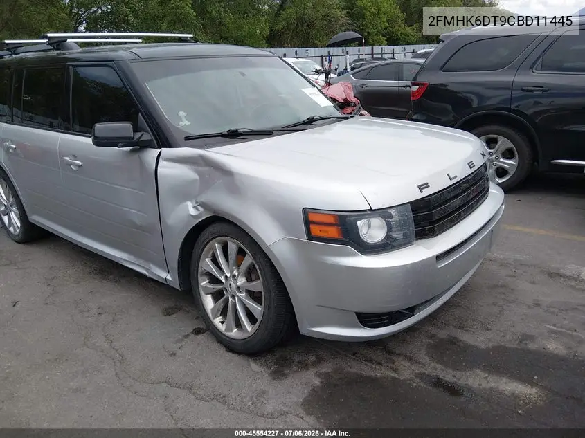 2012 Ford Flex Limited/Titanium VIN: 2FMHK6DT9CBD11445 Lot: 45554227