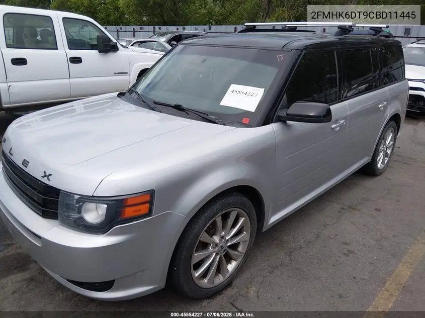 2012 Ford Flex Limited/Titanium VIN: 2FMHK6DT9CBD11445 Lot: 45554227