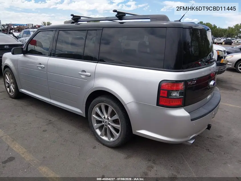 2012 Ford Flex Limited/Titanium VIN: 2FMHK6DT9CBD11445 Lot: 45554227