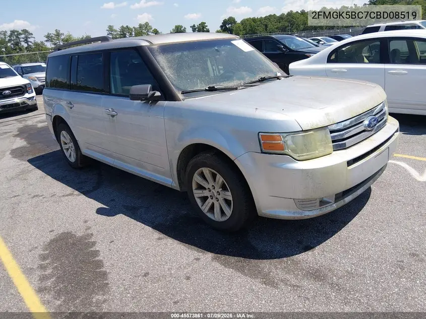 2012 Ford Flex Se VIN: 2FMGK5BC7CBD08519 Lot: 45573861
