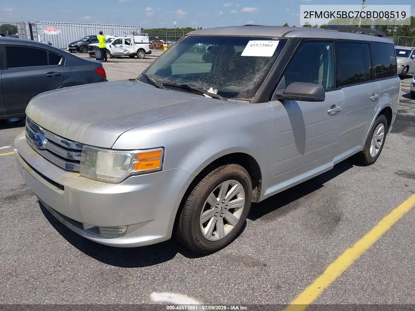 2012 Ford Flex Se VIN: 2FMGK5BC7CBD08519 Lot: 45573861