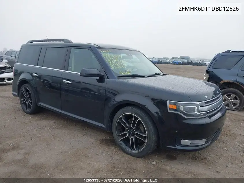 2013 Ford Flex Limited VIN: 2FMHK6DT1DBD12526 Lot: 12653335