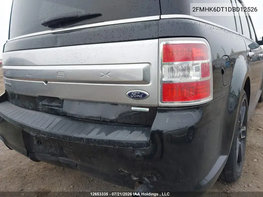 2013 Ford Flex Limited VIN: 2FMHK6DT1DBD12526 Lot: 12653335