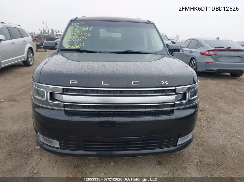 2013 Ford Flex Limited VIN: 2FMHK6DT1DBD12526 Lot: 12653335
