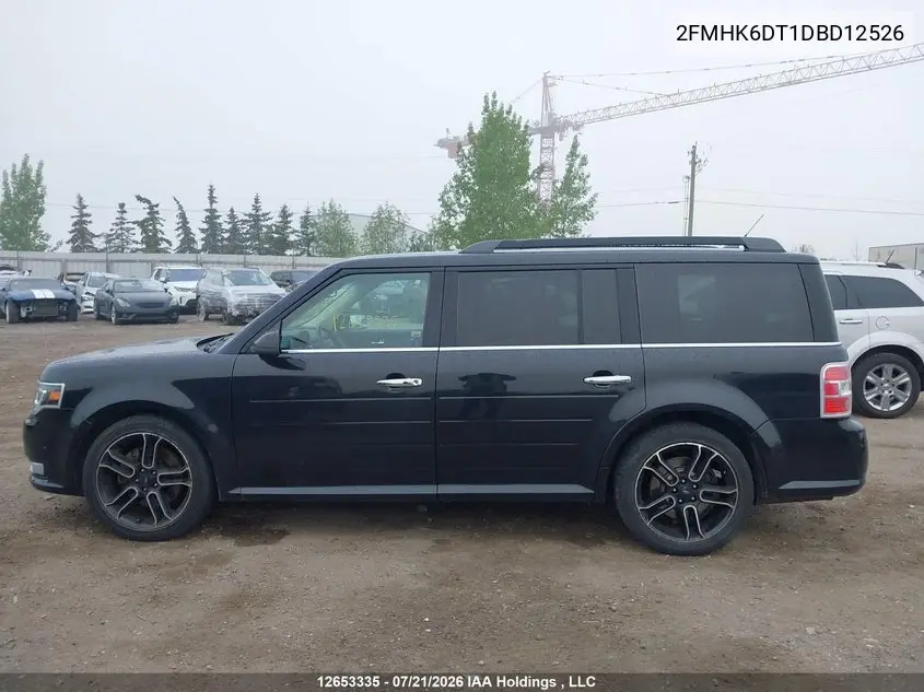 2013 Ford Flex Limited VIN: 2FMHK6DT1DBD12526 Lot: 12653335