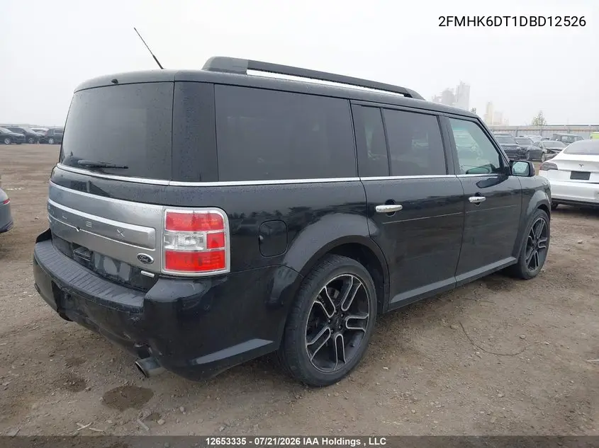 2013 Ford Flex Limited VIN: 2FMHK6DT1DBD12526 Lot: 12653335