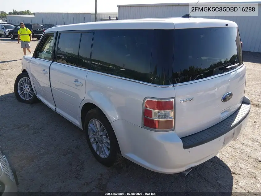 2013 Ford Flex Sel VIN: 2FMGK5C85DBD16288 Lot: 45523808