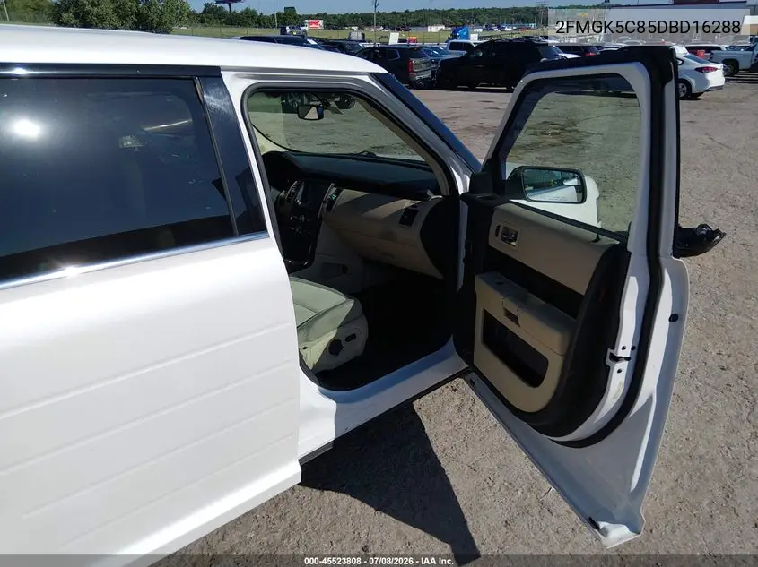 2013 Ford Flex Sel VIN: 2FMGK5C85DBD16288 Lot: 45523808
