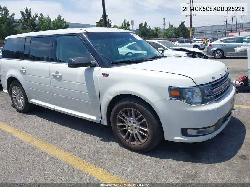 2013 Ford Flex Sel VIN: 2FMGK5C8XDBD25228 Lot: 45525592