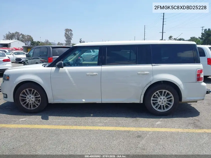 2013 Ford Flex Sel VIN: 2FMGK5C8XDBD25228 Lot: 45525592
