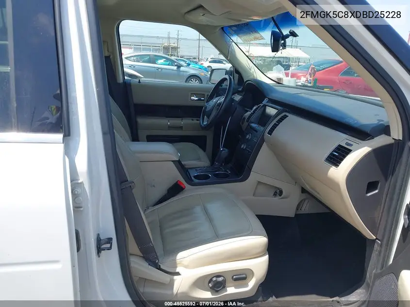 2013 Ford Flex Sel VIN: 2FMGK5C8XDBD25228 Lot: 45525592
