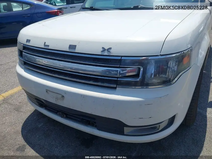 2013 Ford Flex Sel VIN: 2FMGK5C8XDBD25228 Lot: 45525592