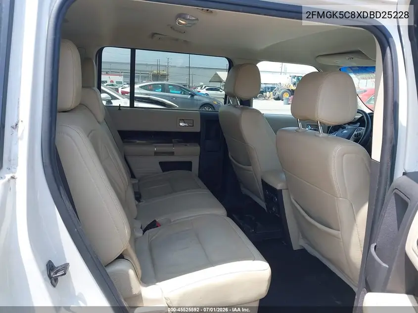2013 Ford Flex Sel VIN: 2FMGK5C8XDBD25228 Lot: 45525592
