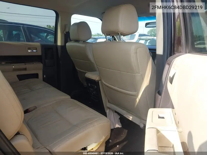 2013 Ford Flex Sel VIN: 2FMHK6C84DBD29219 Lot: 45548481