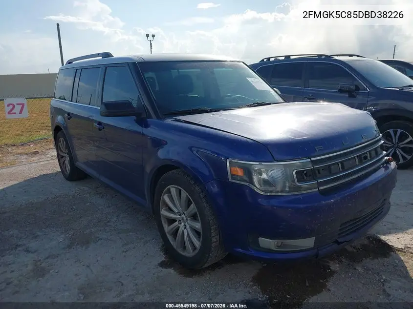 2013 Ford Flex Sel VIN: 2FMGK5C85DBD38226 Lot: 45549198