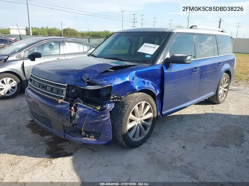 2013 Ford Flex Sel VIN: 2FMGK5C85DBD38226 Lot: 45549198