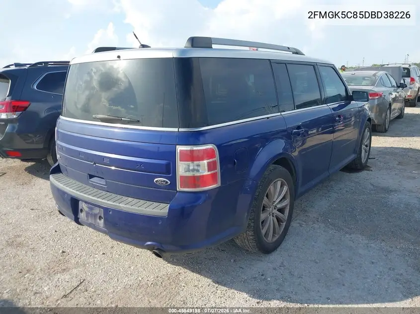 2013 Ford Flex Sel VIN: 2FMGK5C85DBD38226 Lot: 45549198